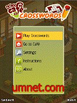 game pic for DChoc Cafe Crosswords  SE K700